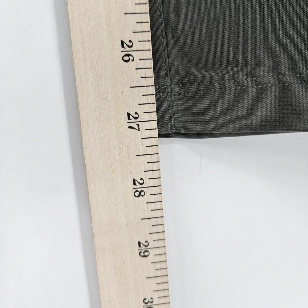 Lululemon ABC Pants Mens 32 Stretch Chino Gray Warpstreme 5 Pocket‎ Performance